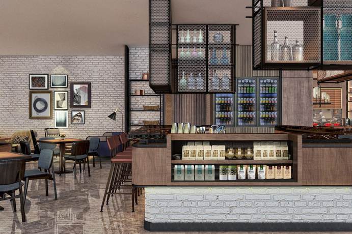 Imagen del bar/restaurante del Hotel Four Points By Sheraton Desaru. Foto 2