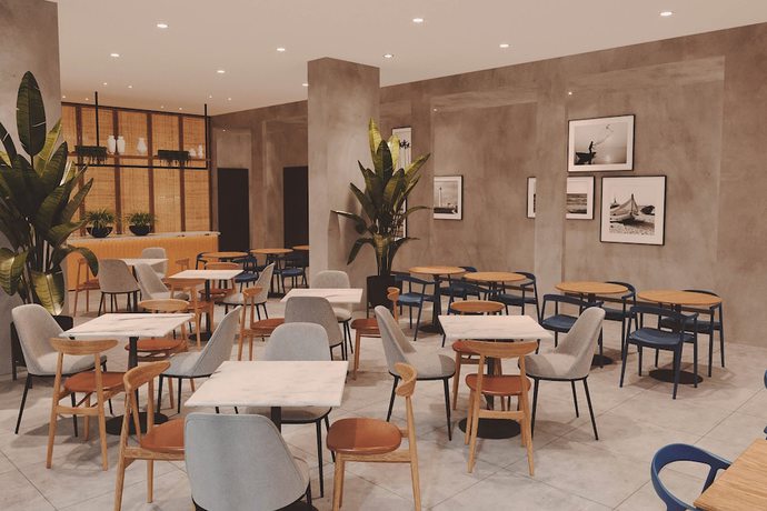 Imagen del bar/restaurante del Hotel Four Points By Sheraton Matosinhos. Foto 4