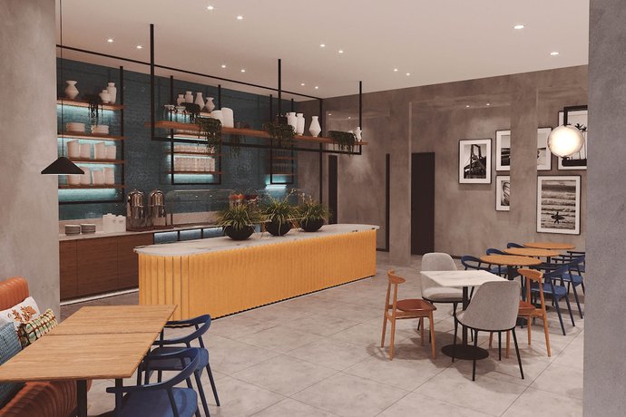 Imagen del bar/restaurante del Hotel Four Points By Sheraton Matosinhos. Foto 6