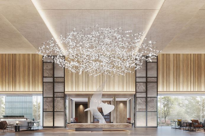 Imagen de los interiores del Hotel Four Points By Sheraton Qiandao Lake Hangzhou. Foto 6