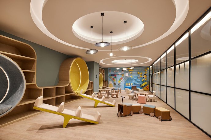 Imagen de los interiores del Hotel Four Points By Sheraton Shanghai Fengjing. Foto 19