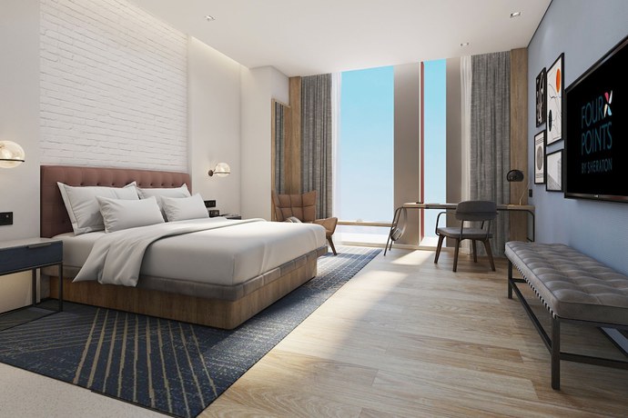 Imagen de la habitación del Hotel Four Points By Sheraton Tianjin National Convention And Exhibition Center. Foto 4
