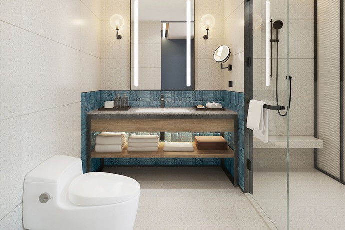 Imagen de la habitación del Hotel Four Points By Sheraton Tianjin National Convention And Exhibition Center. Foto 9