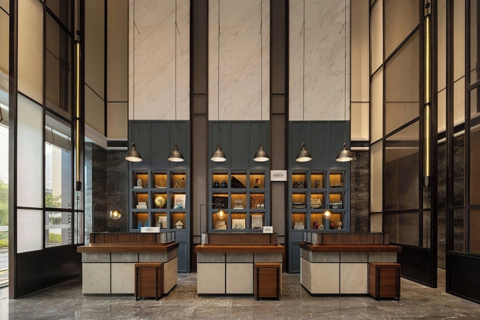 Imagen de los interiores del Hotel Four Points By Sheraton Wuhan, Dongxihu. Foto 16