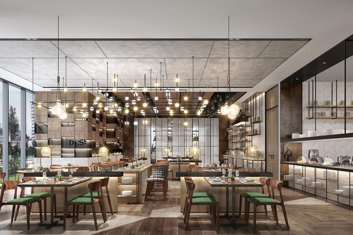 Imagen del bar/restaurante del Hotel Four Points by Sheraton Shanghai Hongqiao. Foto 2