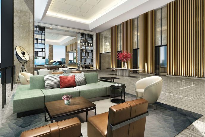 Imagen de los interiores del Hotel Four Points by Sheraton Wuhan, Jiangxia. Foto 16