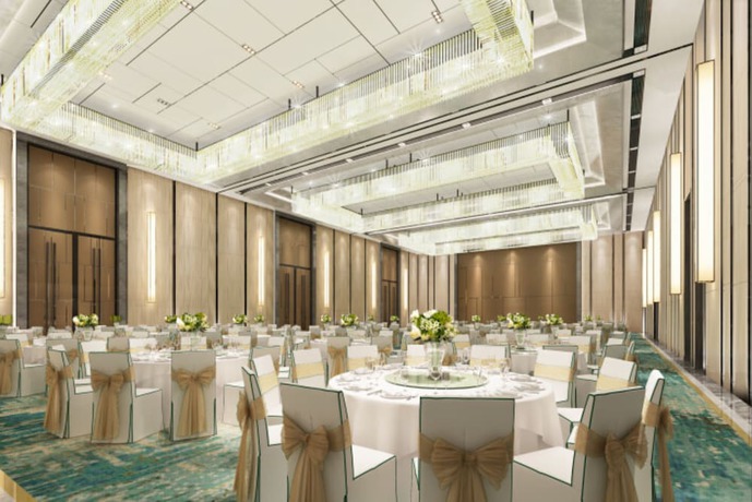 Imagen de los interiores del Hotel Four Points by Sheraton Wuhan, Jiangxia. Foto 17