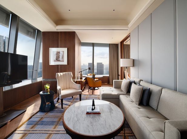 Imagen de la habitación del Hotel Four Seasons Dalian. Foto 15