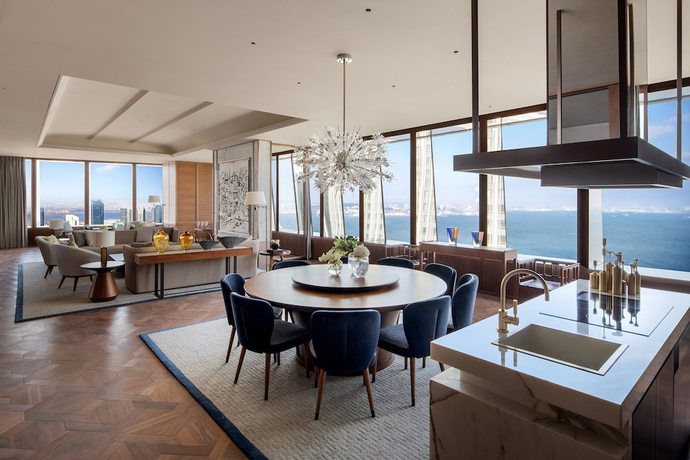 Imagen de la habitación del Hotel Four Seasons Dalian. Foto 16