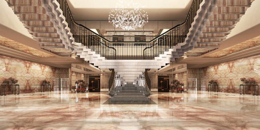 Imagen de los interiores del Hotel Four Seasons Hotel Rabat At Kasr Al Bahr. Foto 8