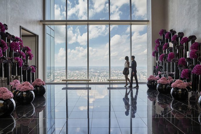 Imagen de los interiores del Hotel Four Seasons Philadelphia at Comcast Center. Foto 17