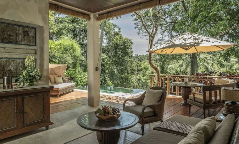 Imagen de los interiores del Hotel Four Seasons Resort Bali At Sayan. Foto 13