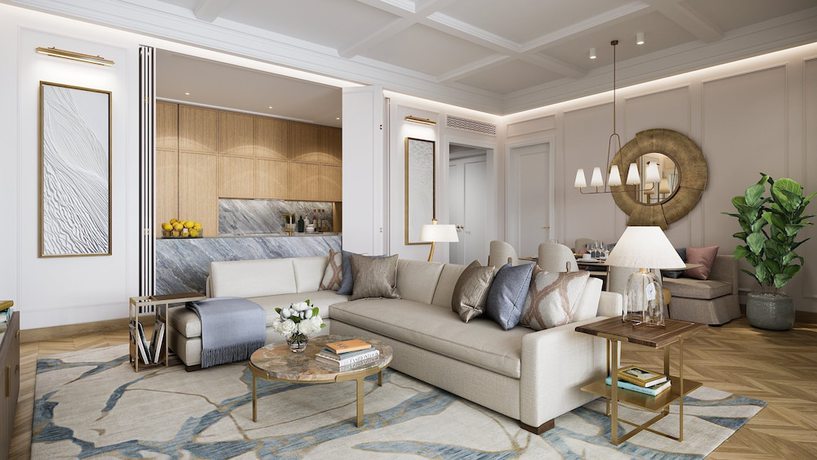 Imagen de los interiores del Hotel Four Seasons Resort and Residences At The Pearl - Qatar. Foto 13