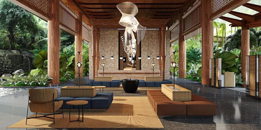 Imagen de los exteriores del Hotel Fourpoints By Sheraton Bali Ungasan ( Formerly Ungasan Bay View Hotel and Convention Bali ). Foto 11