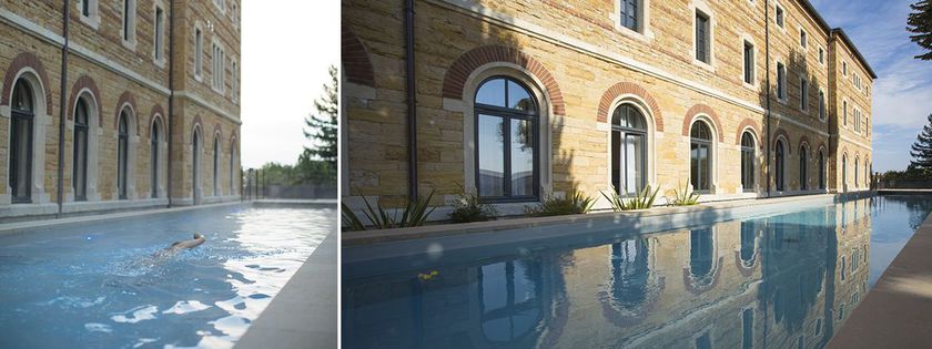 Imagen de la piscina del Hotel Fourvière Lyon. Foto 8