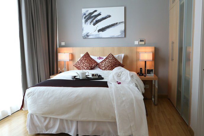 Imagen de la habitación del Hotel Fraser Residence Sudirman Jakarta. Foto 6