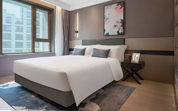 Imagen de la habitación del Hotel Fraser Residence Tianjin. Foto 13