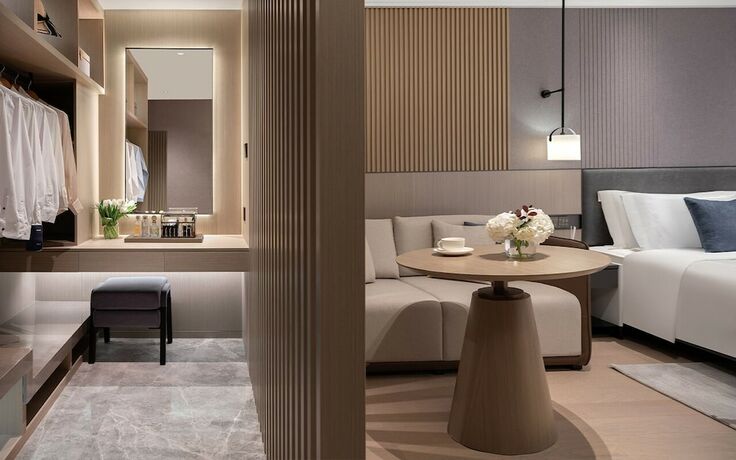 Imagen de la habitación del Hotel Fraser Residence Tianjin. Foto 14