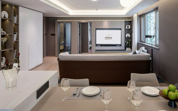 Imagen de la habitación del Hotel Fraser Residence Tianjin. Foto 23