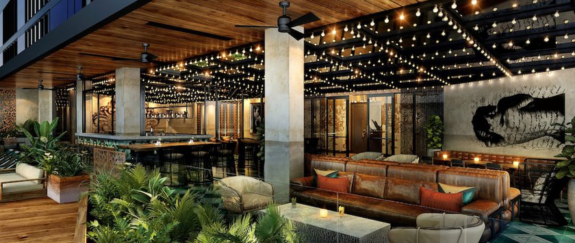 Imagen de la piscina del Hotel Fraye Nashville, Curio Collection By Hilton. Foto 11