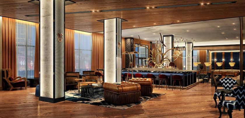 Imagen del bar/restaurante del Hotel Fraye Nashville, Curio Collection By Hilton. Foto 3