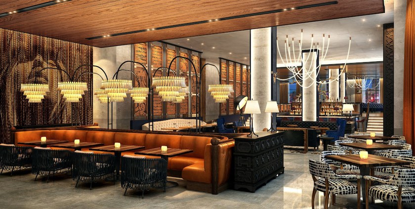 Imagen del bar/restaurante del Hotel Fraye Nashville, Curio Collection By Hilton. Foto 4