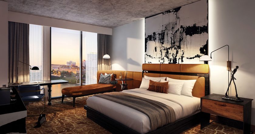 Imagen de la habitación del Hotel Fraye Nashville, Curio Collection By Hilton. Foto 6