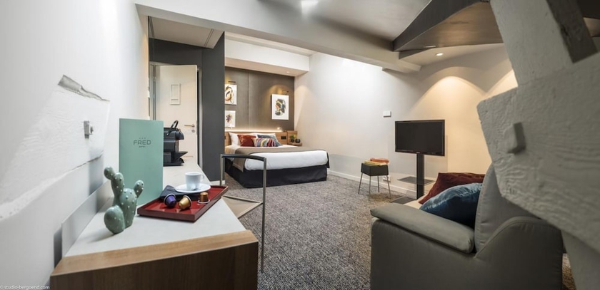 Imagen de la habitación del Hotel Fred. Foto 17