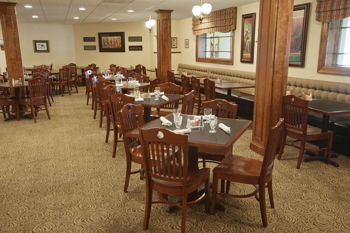 Imagen del bar/restaurante del Hotel Fredericksburg Hospitality House And Conference Ce. Foto 4