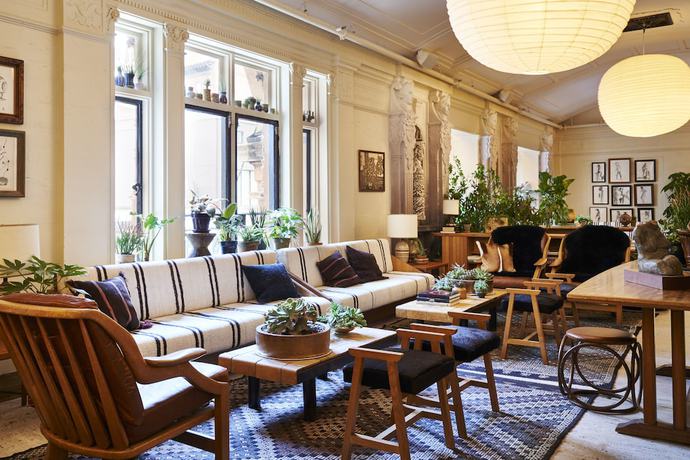 Imagen de los interiores del Hotel Freehand New York. Foto 19