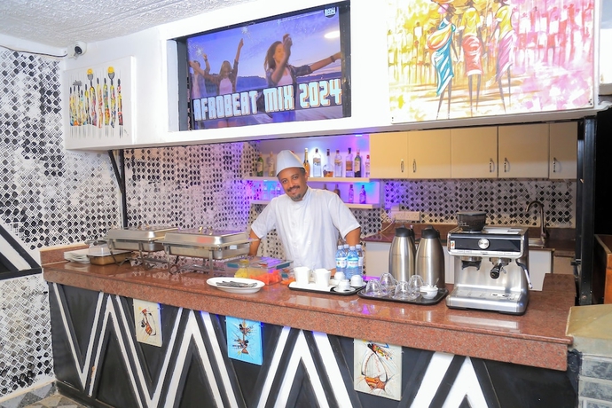 Imagen del bar/restaurante del Hotel Fuego. Foto 2
