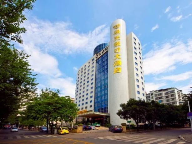 Imagen de los exteriores del Hotel Fujian Sunshine Holiday. Foto 15