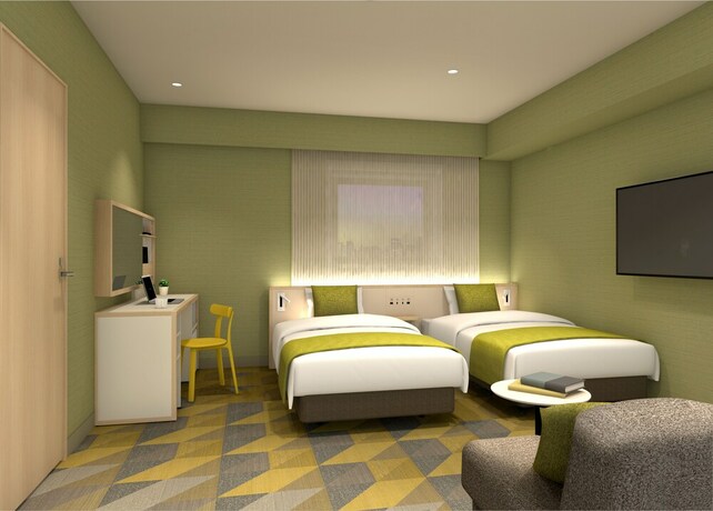 Imagen de la habitación del Hotel Fukuoka U-bell. Foto 19