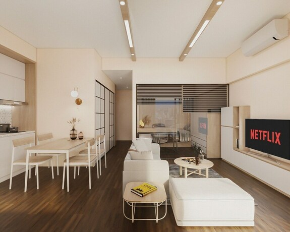 Imagen de la habitación del Hotel Funhome Bo Song Set Apartment Ha Noi. Foto 19
