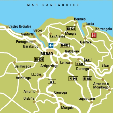 Imagen general del Hotel GAMETXO, Ibarrangelu. Foto 2