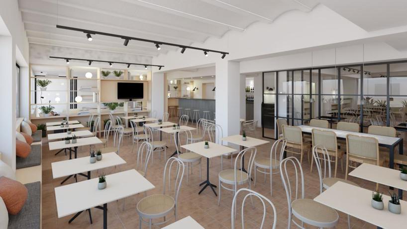 Imagen del bar/restaurante del Hotel GHT Miratge. Foto 2