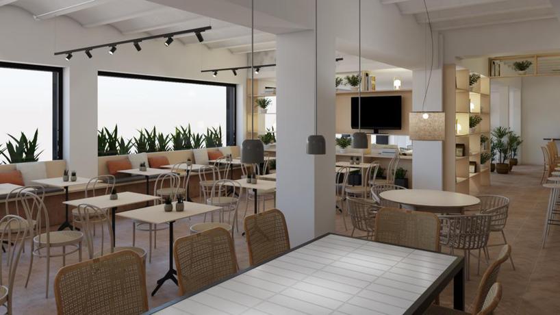 Imagen del bar/restaurante del Hotel GHT Miratge. Foto 3