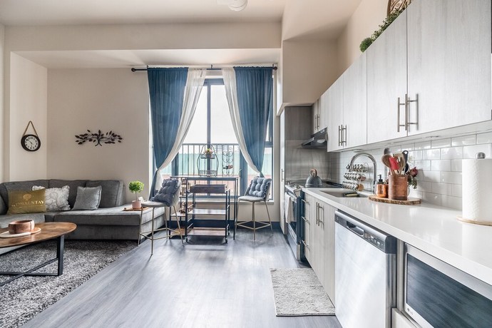Imagen de la habitación del Hotel GLOBALSTAY Modern Apartment DT Hamilton. Foto 13