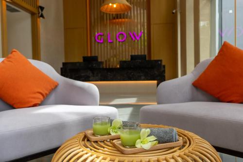 Imagen de los interiores del Hotel GLOW Bangkok Riverside. Foto 8