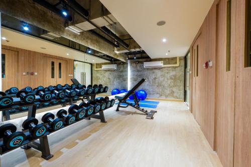 Imagen de los interiores del Hotel GLOW Bangkok Riverside. Foto 10