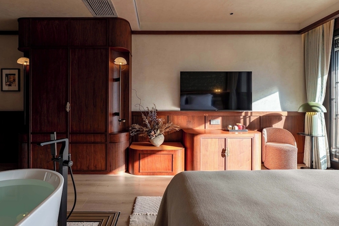 Imagen de la habitación del Hotel GRANDJOLI Damei Huasu &middot; Yunbanshan View Resort. Foto 3