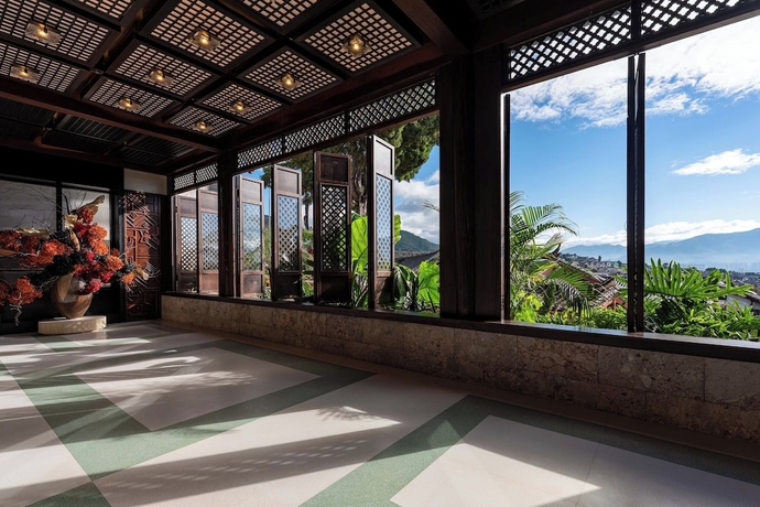 Imagen de los interiores del Hotel GRANDJOLI Damei Huasu &middot; Yunbanshan View Resort. Foto 12