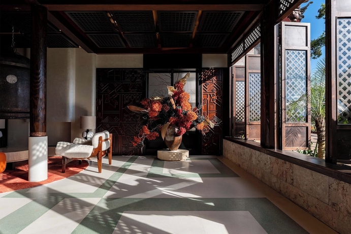 Imagen de los interiores del Hotel GRANDJOLI Damei Huasu &middot; Yunbanshan View Resort. Foto 14