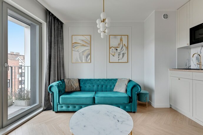 Imagen de la habitación del Hotel GRANO APARTMENTS Gdańsk Old Town Spa and Wellness. Foto 15