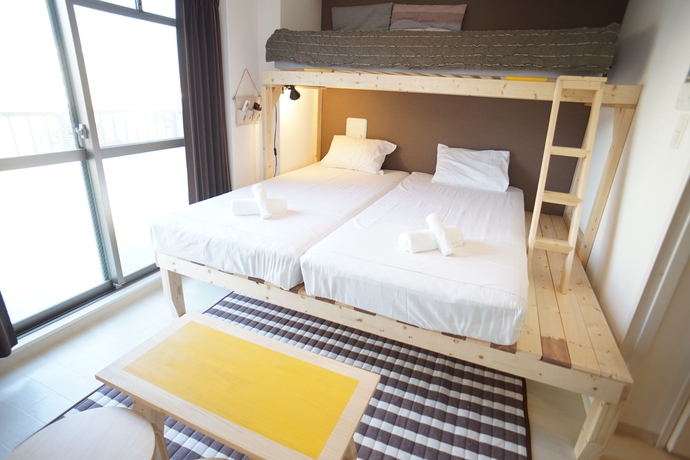 Imagen de la habitación del Hotel Galaxy Apartment, Osaka. Foto 12