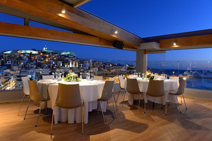 Imagen del bar/restaurante del Hotel Galaxy Kavala, Vassilicos House of Hospitality. Foto 5