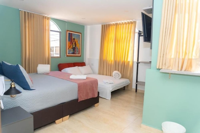 Imagen de la habitación del Hotel Galeria la Vieja Sara Riohacha. Foto 7