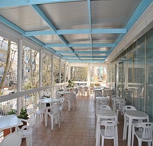 Imagen del bar/restaurante del Hotel Galles, Rimini. Foto 3