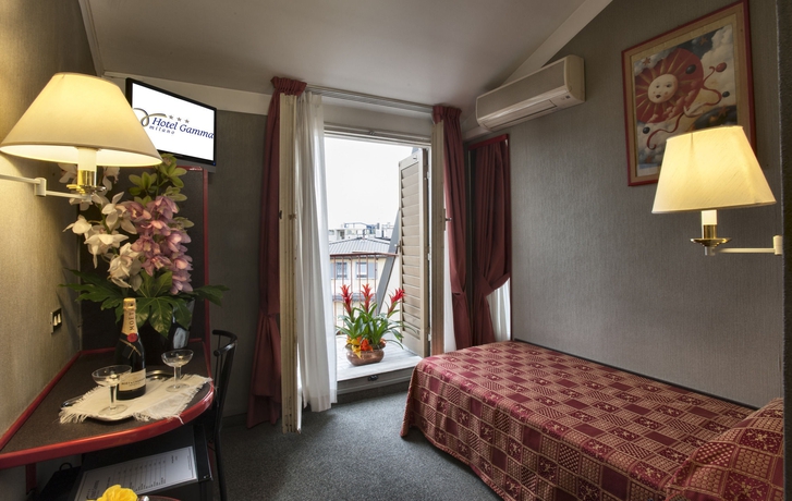 Imagen de la habitación del Hotel Gamma, Milán. Foto 13