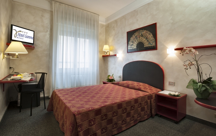 Imagen de la habitación del Hotel Gamma, Milán. Foto 14